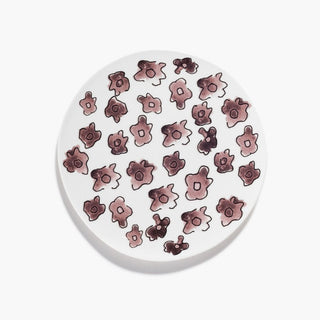 Marni by Serax Midnight Flowers dinner plate Dark Viola 20 cm - 7.88 inch - Buy now on ShopDecor - Discover the best products by MARNI BY SERAX design