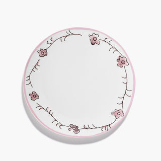 Marni by Serax Midnight Flowers dinner plate Dark Viola 24 cm - 9.45 inch - Buy now on ShopDecor - Discover the best products by MARNI BY SERAX design