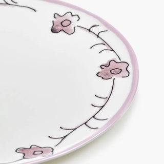 Marni by Serax Midnight Flowers dinner plate - Buy now on ShopDecor - Discover the best products by MARNI BY SERAX design