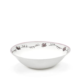 Marni by Serax Midnight Flowers low bowl dark violet 18 cm - 7.09 inch - Buy now on ShopDecor - Discover the best products by MARNI BY SERAX design