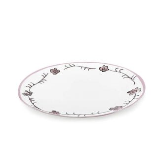 Marni by Serax Midnight Flowers dinner plate - Buy now on ShopDecor - Discover the best products by MARNI BY SERAX design
