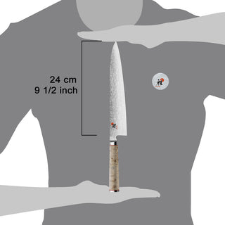 Miyabi 5000MCD Knife Gyutoh 24 cm steel - Buy now on ShopDecor - Discover the best products by MIYABI design