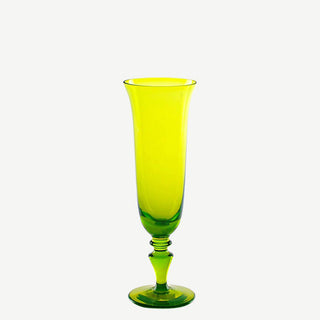 Nason Moretti 8/77 Colorato flute - Murano glass Nason Moretti Acid green - Buy now on ShopDecor - Discover the best products by NASON MORETTI design