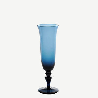 Nason Moretti 8/77 Colorato flute - Murano glass Nason Moretti Air force blue - Buy now on ShopDecor - Discover the best products by NASON MORETTI design