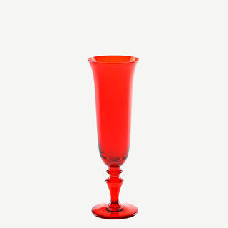 Nason Moretti 8/77 Colorato flute - Murano glass Nason Moretti Red - Buy now on ShopDecor - Discover the best products by NASON MORETTI design
