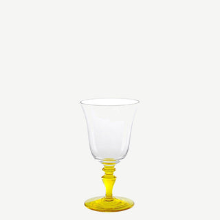 Nason Moretti 8/77 Colorato wine chalice - Murano glass Nason Moretti yellow - Buy now on ShopDecor - Discover the best products by NASON MORETTI design