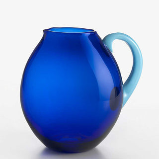 Nason Moretti Dandy pitcher blue with light blue handle - Buy now on ShopDecor - Discover the best products by NASON MORETTI design