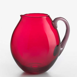 Nason Moretti Dandy pitcher red with blueberry handle - Buy now on ShopDecor - Discover the best products by NASON MORETTI design