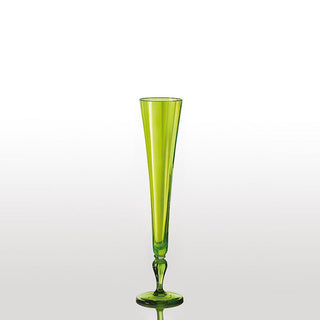 Nason Moretti Excess optic flute - Murano glass Nason Moretti Acid green - Buy now on ShopDecor - Discover the best products by NASON MORETTI design