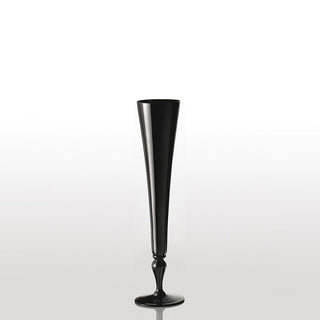 Nason Moretti Excess optic flute - Murano glass Nason Moretti Black - Buy now on ShopDecor - Discover the best products by NASON MORETTI design