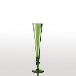 Nason Moretti Excess optic flute - Murano glass Nason Moretti Soraya green - Buy now on ShopDecor - Discover the best products by NASON MORETTI design
