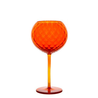 Nason Moretti Gigolo white wine chalice - Murano glass Nason Moretti Orange - Buy now on ShopDecor - Discover the best products by NASON MORETTI design