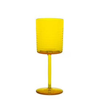 Nason Moretti Gigolo water chalice - Murano glass Nason Moretti yellow - Buy now on ShopDecor - Discover the best products by NASON MORETTI design