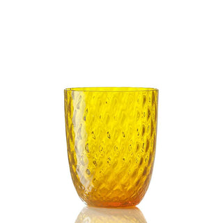 Nason Moretti Idra balloton water glass - Murano glass Nason Moretti yellow - Buy now on ShopDecor - Discover the best products by NASON MORETTI design