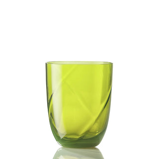 Nason Moretti Idra lente water glass - Murano glass Nason Moretti Acid green - Buy now on ShopDecor - Discover the best products by NASON MORETTI design