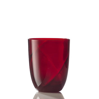 Nason Moretti Idra lente water glass - Murano glass Nason Moretti Red - Buy now on ShopDecor - Discover the best products by NASON MORETTI design