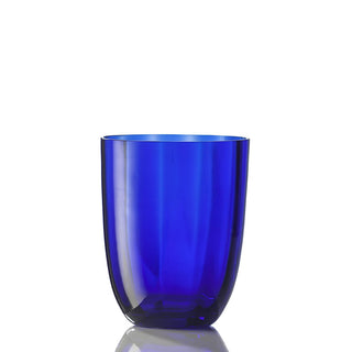 Nason Moretti Idra optic water glass - Murano glass Nason Moretti Blue - Buy now on ShopDecor - Discover the best products by NASON MORETTI design
