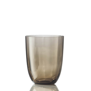 Nason Moretti Idra optic water glass - Murano glass Nason Moretti Brown - Buy now on ShopDecor - Discover the best products by NASON MORETTI design