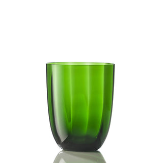 Nason Moretti Idra optic water glass - Murano glass Nason Moretti Green - Buy now on ShopDecor - Discover the best products by NASON MORETTI design