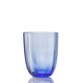 Nason Moretti Idra optic water glass - Murano glass Nason Moretti Light blue - Buy now on ShopDecor - Discover the best products by NASON MORETTI design