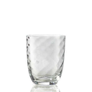Nason Moretti Idra twisted optic water glass - Murano glass Transparent - Buy now on ShopDecor - Discover the best products by NASON MORETTI design