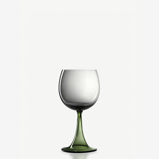 Nason Moretti Mille e Una Notte bourgogne wine chalice grey and green - Buy now on ShopDecor - Discover the best products by NASON MORETTI design
