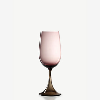Nason Moretti Mille e Una Notte riesling gran cru wine chalice violet and brown - Buy now on ShopDecor - Discover the best products by NASON MORETTI design