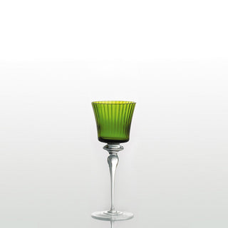 Nason Moretti Royal rhine wine chalice - Murano glass Nason Moretti Acid green - Buy now on ShopDecor - Discover the best products by NASON MORETTI design