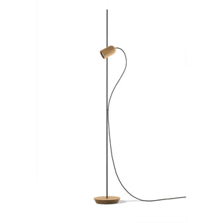 Nomon Onfa floor lamp Oak/Graphite - Buy now on ShopDecor - Discover the best products by NOMON design