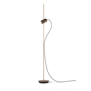 Nomon Onfa floor lamp Walnut/Brass - Buy now on ShopDecor - Discover the best products by NOMON design