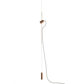 Nomon Onfa pendant lamp Walnut/Brass - Buy now on ShopDecor - Discover the best products by NOMON design