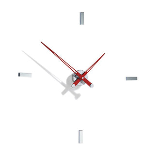 Nomon Tacòn I 4 wall clock Red - Buy now on ShopDecor - Discover the best products by NOMON design