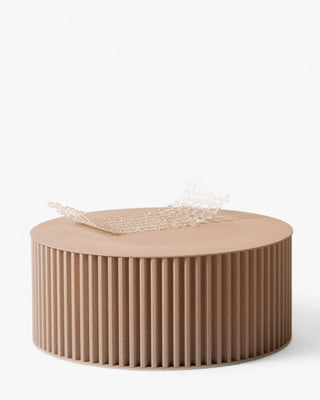 Opinion Ciatti Herclino coffee table Corkcrete taupe h. 25 cm. - h. 9.9 in. - Buy now on ShopDecor - Discover the best products by OPINION CIATTI design