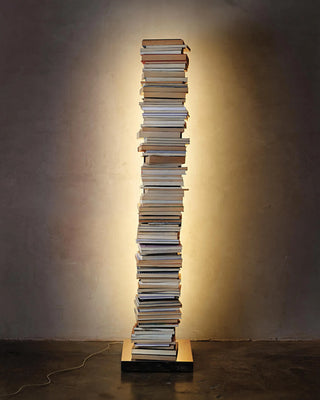 Opinion Ciatti Ptolomeo Luce vertical bookcase with LED lighting - Buy now on ShopDecor - Discover the best products by OPINION CIATTI design