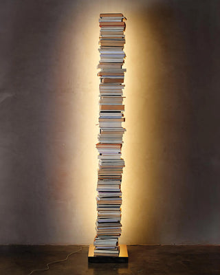 Opinion Ciatti Ptolomeo Luce vertical bookcase with LED lighting - Buy now on ShopDecor - Discover the best products by OPINION CIATTI design