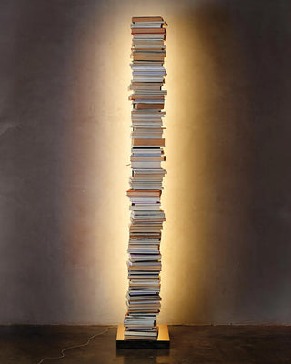 Opinion Ciatti Ptolomeo Luce vertical bookcase with LED lighting - Buy now on ShopDecor - Discover the best products by OPINION CIATTI design