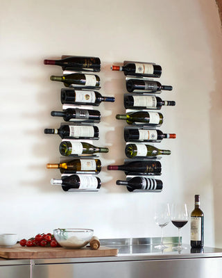 Opinion Ciatti Ptolomeo Vino Wall wall-mounted vertical bottle holder - Buy now on ShopDecor - Discover the best products by OPINION CIATTI design