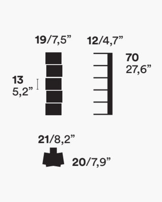 Opinion Ciatti Ptolomeo Wall vertical wall bookcase - Buy now on ShopDecor - Discover the best products by OPINION CIATTI design