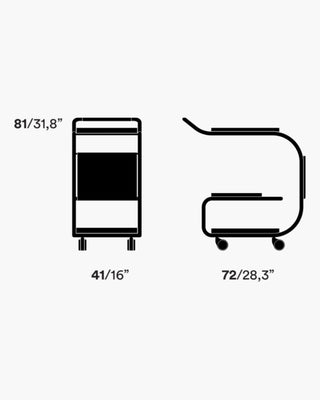 Opinion Ciatti Zenzero trolley - Buy now on ShopDecor - Discover the best products by OPINION CIATTI design