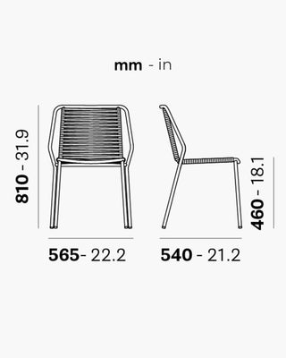 Pedrali Philía 3900 metal chair - Buy now on ShopDecor - Discover the best products by PEDRALI design