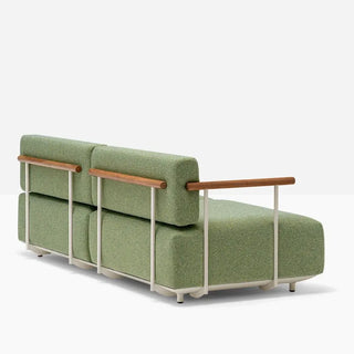 Pedrali Arki Sofa Plus with armrests - Buy now on ShopDecor - Discover the best products by PEDRALI design