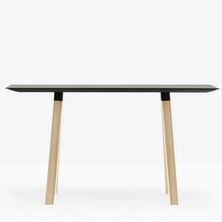 Pedrali Arki-Table Wood ARKW107 high table with solid laminate top
