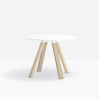 Pedrali Arki-Table Wood with solid laminate top