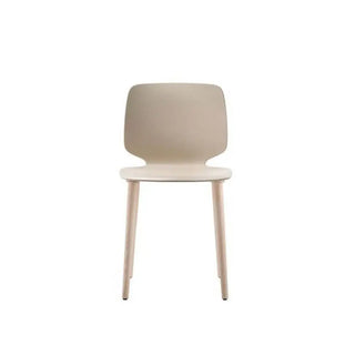 Pedrali Babila 2750 chair with ash legs and technopolymer shell