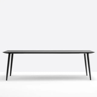 Pedrali Babila Table TBA with ash legs and solid laminate top