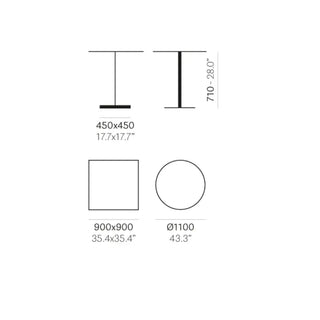 Pedrali Bistrot 4102 REG cast iron table base - Buy now on ShopDecor - Discover the best products by PEDRALI design