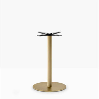 Pedrali Blume 5521 REG table base with base Ø 45 cm. - 17.72 in. Antique brass OA - Buy now on ShopDecor - Discover the best products by PEDRALI design