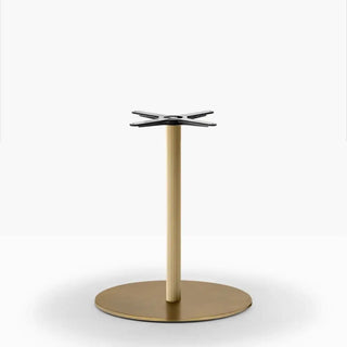 Pedrali Blume 5531 REG table base with base Ø 60 cm. - 23.62 in. Antique brass OA - Buy now on ShopDecor - Discover the best products by PEDRALI design