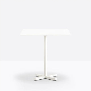 Pedrali Bold 4750 table h. 73 cm - 28.74 in OUTDOOR White BI200E Solid laminate CFP_BI 70x70 cm - Buy now on ShopDecor - Discover the best products by PEDRALI design