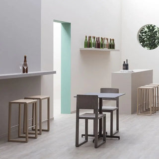 Pedrali Brera oak stool without backrest - Buy now on ShopDecor - Discover the best products by PEDRALI design